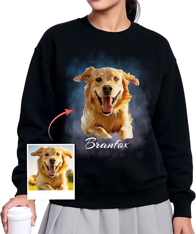 Easycosy Custom Sweatshirt for Couples Men Women, Personalized Hoodies by Easycosy