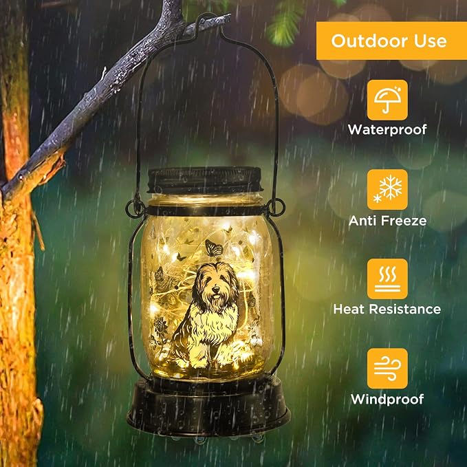 Polish Lowland Sheepdog Gifts for Women/Men, Pet Solar Lanterns Polish Lowland - Image 2