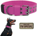 Tactical Dog Collar Military Adjustable Dog Collars Soft Nylon Training Collar by Periflowin