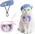 HOWWFALY Adorable Cat Princess Costume Blue Cat Beret by HOWWFALY