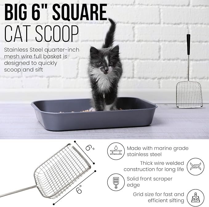 Sand Dipper Cat Poop Scooper & Chicken Poop Scooper - Image 3