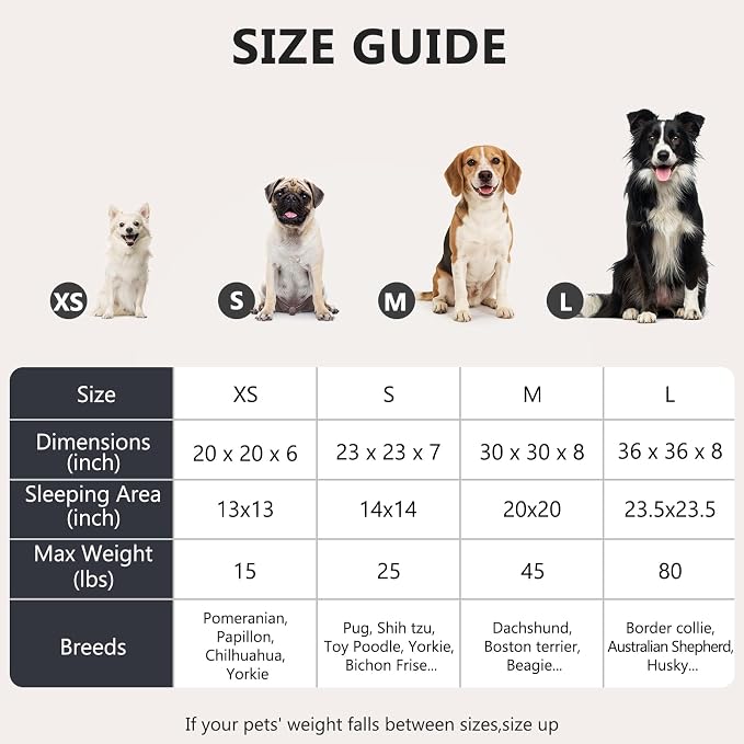 MIXJOY Calming Cat Beds for Indoor Cats, Fluffy Small Cat Cuddler, Anti-Anxiety - Image 6