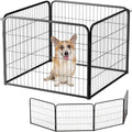 BestPet | Dog Playpen Extender | 24 Inch, 4 Panels | Heavy Duty Metal Pet by BestPet