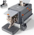 FURTIME Stainless Steel Litter Box by FURTIME