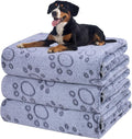 Dono 1 Pack 3 Dog Blankets, Soft Fluffy Fleece Pet Blanket Warm Sleep Mat Paw by Dono