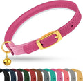 OOPSDOGGY Rolled Leather Cat Collar by OOPSDOGGY
