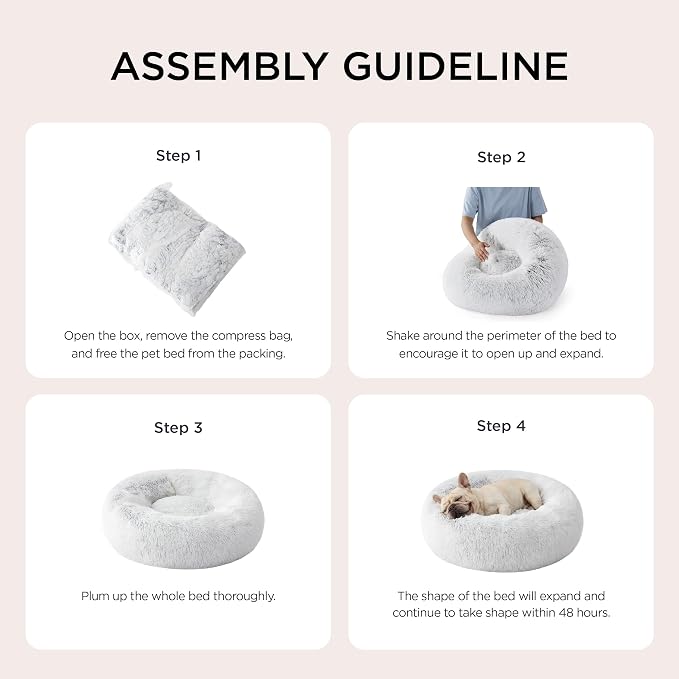 Bedsure Calming Dog Bed for Extra Large Dogs - Image 6