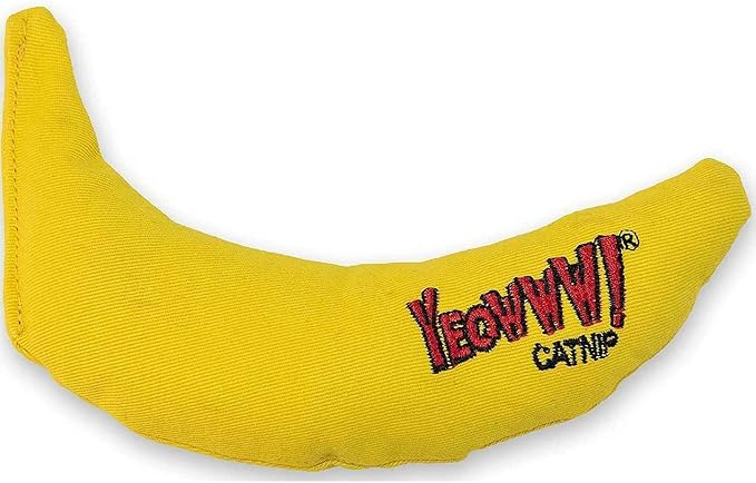 YEOWWW! DuckyWorld 100% ORGANIC CATNIP Leaf & Flower Cat Toy BANANA 3 PACK - Image 2