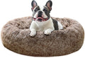 JOLLYVOGUE Calming Dog Bed Large Size Dog, Anti-Anxiety Donut Large Pet Bed by JOLLYVOGUE