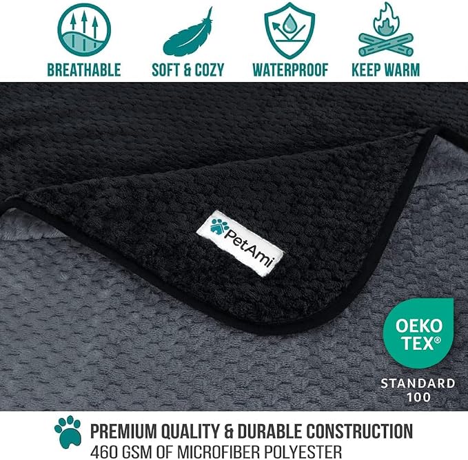 PetAmi Waterproof Dog Blanket, Leakproof XL Pet Blanket - Image 3