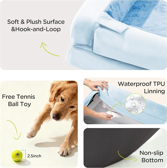 Extra Large Dog Bed, Orthopedic XL Washable Bed - Image 6