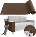 Climbing Cat Scratcher Mat Trimmable Cat Scratching Post Carpet 118’’x15.8’’ by LSGCQ
