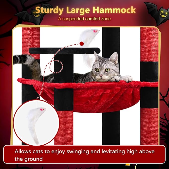 Globlazer Gothic Cat Tree Tower - Image 4