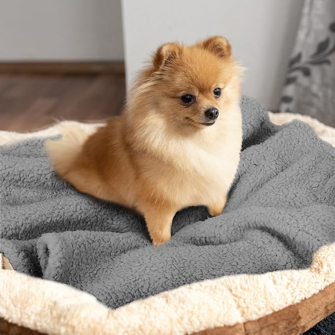 furrybaby Dog Blankets for Small Dogs, Puppy Small Fleece Blankets for Pets - Image 5