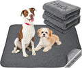 Washable Dog Pee Pads 36x48 2Pack Reusable Whelping Pads, Absorb Dog Mats by PICKFORLIFE