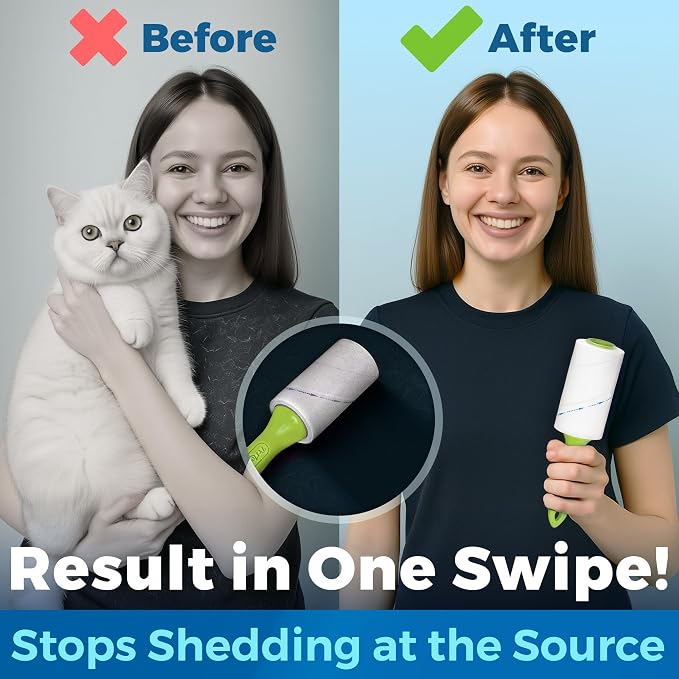PetLovers Extra Sticky Lint Roller Mega Value Set 450 Sheets - Image 2