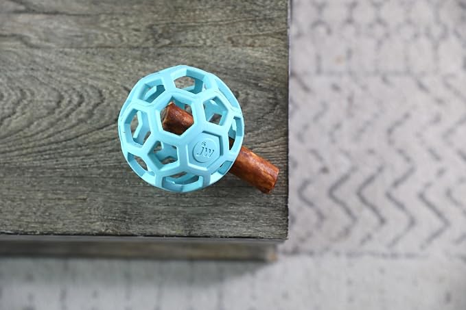 JW Pet HOL-ee Roller™, Dog Toy Puzzle Ball, Natural Rubber - Image 5