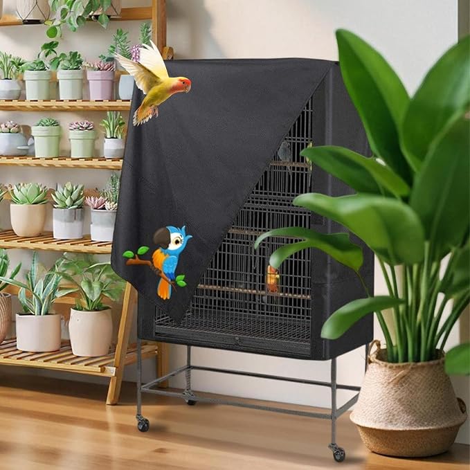 Bird Cage Cover, Pet Cage Cover, 100% Shading Oxford Cloth, Bird Cages Covers - Image 7