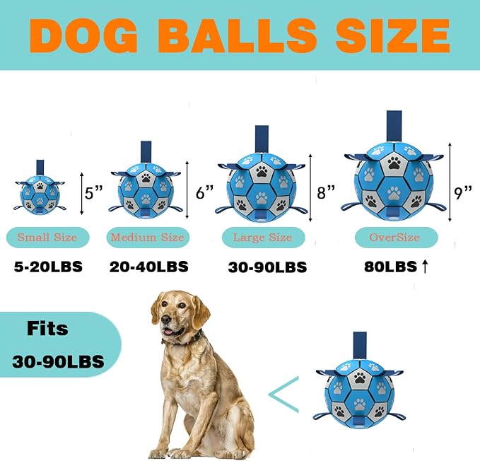 Durable Rope Tug Soccer Ball Dog Toy - Image 2