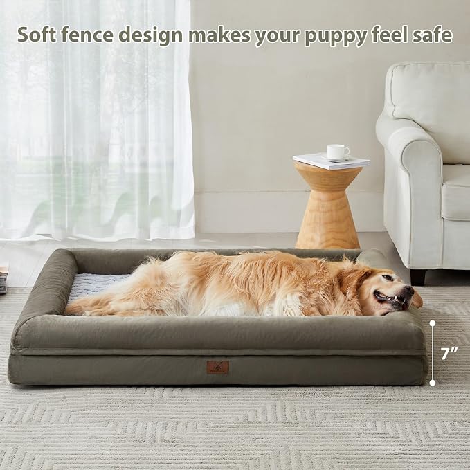 WNPETHOME XL Extra Large Dog Bed, Washable Dog Couch - Image 6