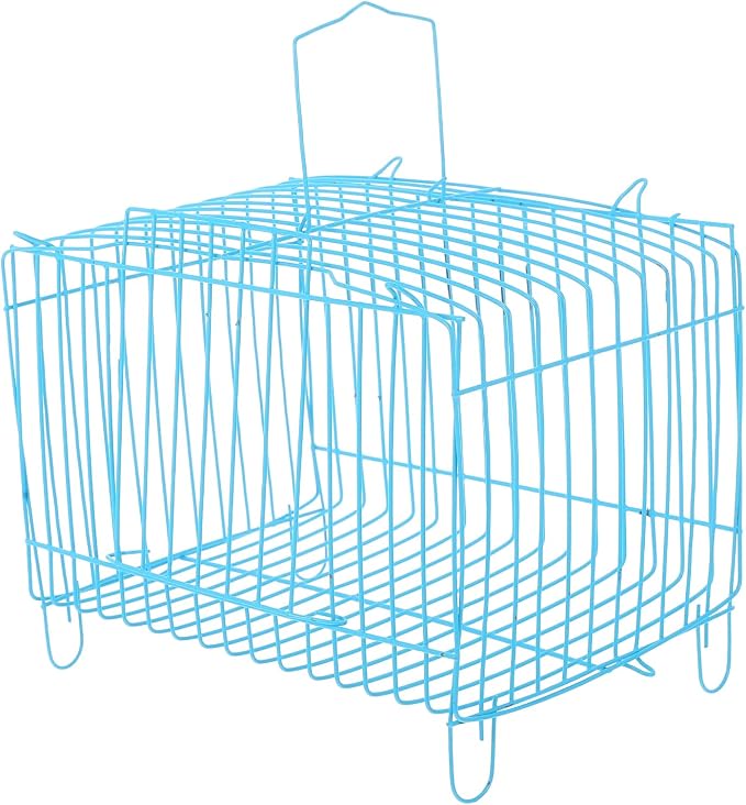 POPETPOP Travel Carrier for Birds, Iron Bird Travel Carrier Cage, Portable by POPETPOP