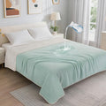 LOOBANI Waterproof Blanket for Bed: Reversible Soft Flannel King Size Bed by LOOBANI