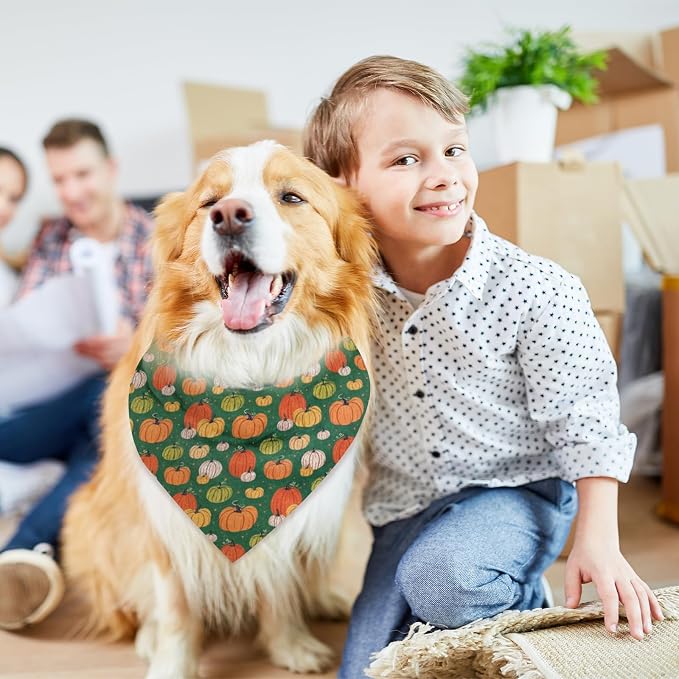 Sanwuta 48 Pcs Dog Bandanas Bulk Pet Bibs Colorful Scarf Pet Bandanas - Image 6