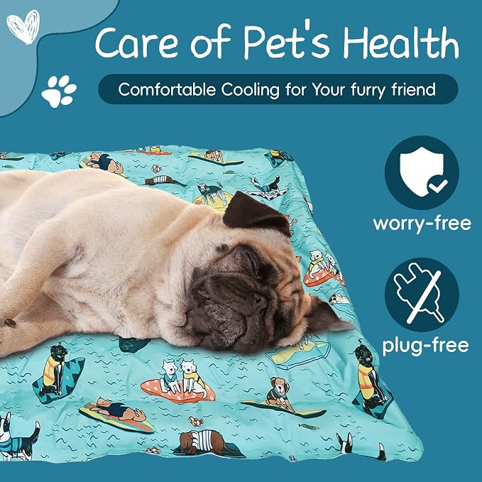 Cooling Pad for Dog, Instant Pet Cool Mat for Puppy, Comfortable Cool Pet Mat - Image 6