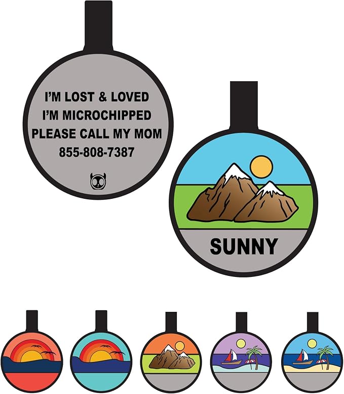 Silent Dog Tag Personalized by PetANTastic
