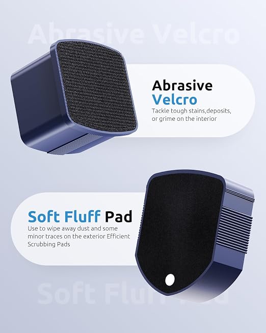 Aquarium Magnetic Cleaner with Thermometer, Fish Aquariums Mini Magnet Brush - Image 6
