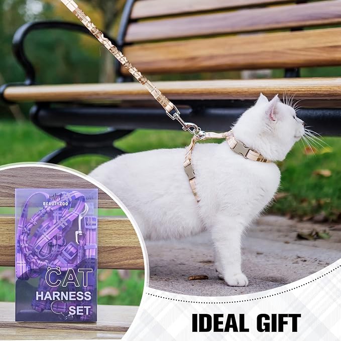 BEAUTYZOO Cat Harness and Leash Set Escape Proof - Image 5
