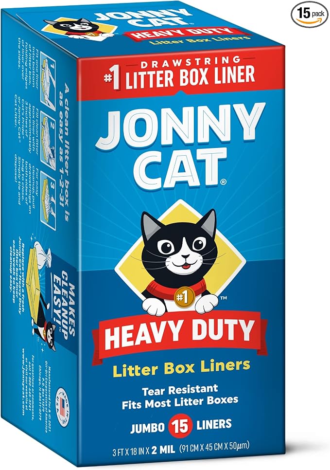 Jonny Cat Litter Box Liners: Heavy Duty by JonnyCat