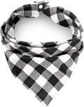 Christmas Plaid Dog Bandana by ZIRVYIR