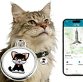 GPS Pet Tracker with Apple Find My Network, Android Compatibility, Real-Time by LFNOONE