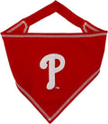 Pets First MLB Philadelphia Phillies TIE Bandana, Small/Medium. Dog Bandana by PETSFIRST
