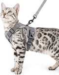 Cat Harness and Leash Set Escape Proof Tactical Medium Kitten Harness Emotional by pangdi