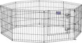 MidWest Homes for Pets Folding Metal Puppy / Dog Exercise Pen, Indoor/Outdoor by MidWestHomesForPets