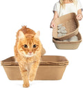 Kitty Sift Disposable Sifting Cat Litter Box Jumbo, Durable and Portable by KittySift