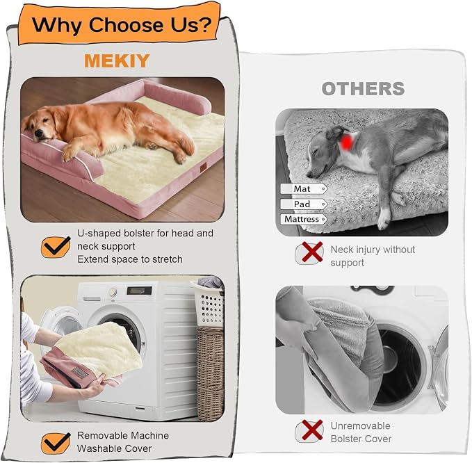 Small Dog Bed Waterproof Orthopedic Dog Beds - Image 4