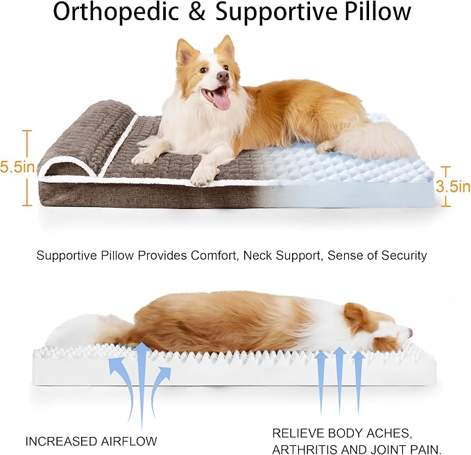 Orthopedic XL Dog Bed Large Sized Dog - Image 6