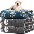 Rezutan Dog Blankets for Large Dogs, Premium Cat Flannel Blanket Washable by Rezutan