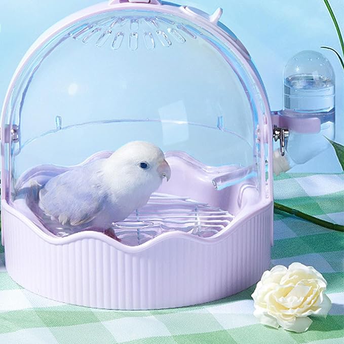Clear Pet Carrier Travel Cage - Image 4
