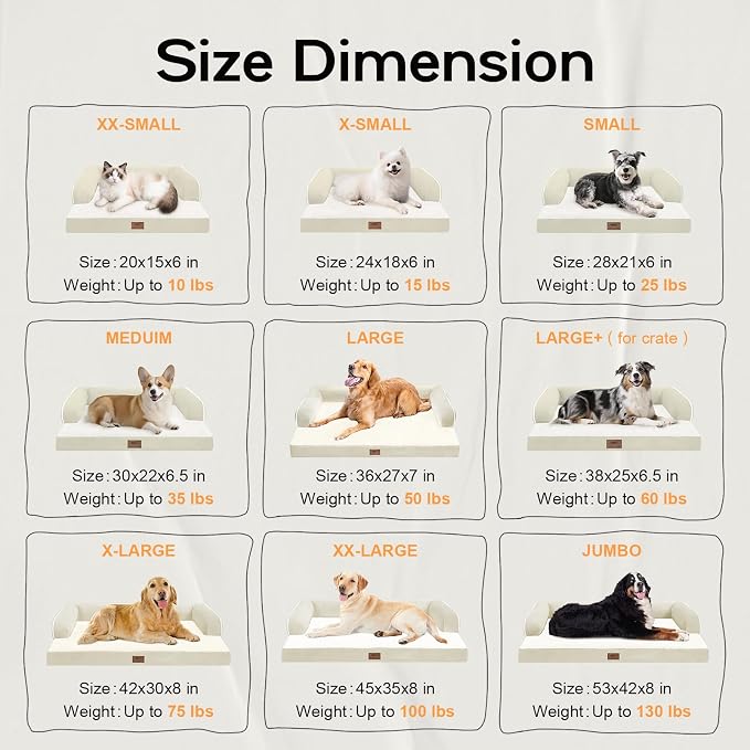 Extra Large Dog Bed-Orthopedic Waterproof XL Dog Bed - Image 2