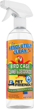 Absolutely Clean Amazing Bird Cage Cleaner and Deodorizer by AbsolutelyClean