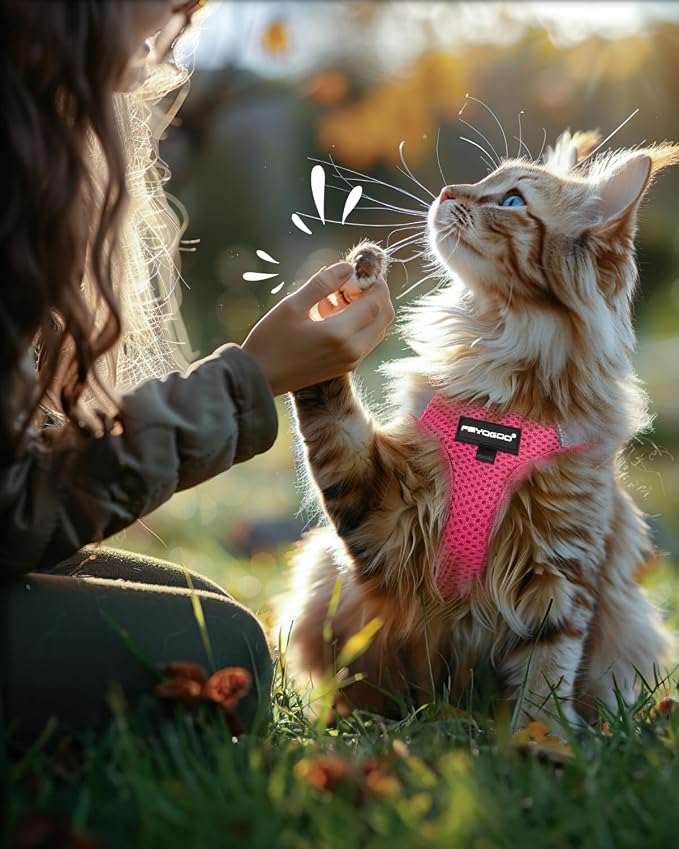 FAYOGOO Cat Harness, Cat Leash and Harness Set - Image 7