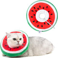 ANWA Adjustable Cat Cone Collar Soft, Cute Cat Donut Collar After Surgery by ANWA