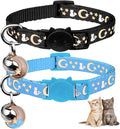 Baeuppit 2PCS Breakaway Cat Collars by Baeuppit