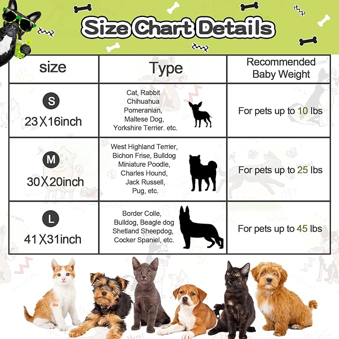 Rezutan Premium Dog Blankets for Large Dogs & Cat Flannel Blanket Washable - Image 5