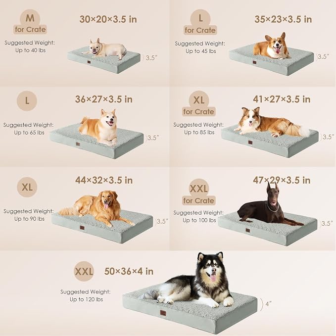 EHEYCIGA Orthopedic Dog Beds for Large Dogs - Image 3