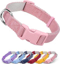 Dynmeow Soft and Breathable Cotton Dog Collar, Durable Adjustable Female Girl by Dynmeow